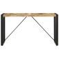 vidaXL Mesa de comedor 140x70x75 cm madera maciza de mango vidaXL Mesa de comedor 140x70x75 cm madera maciza de mango
