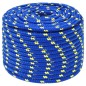 vidaXL Cuerda de barco polipropileno azul 12 mm 100 m vidaXL Cuerda de barco polipropileno azul 12 mm 100 m