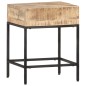vidaXL Mesa auxiliar de madera de mango maciza 40x30x50 cm vidaXL Mesa auxiliar de madera de mango maciza 40x30x50 cm