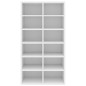 vidaXL Mueble zapatero de madera contrachapada blanco 54x34x100,5 cm vidaXL Mueble zapatero de madera contrachapada blanco 54x34x100,5 cm