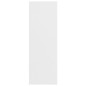 vidaXL Mueble zapatero de madera contrachapada blanco 54x34x100,5 cm vidaXL Mueble zapatero de madera contrachapada blanco 54x34x100,5 cm