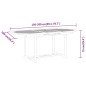 vidaXL Juego de comedor para jardín 7 pzas madera maciza de eucalipto vidaXL Juego de comedor para jardín 7 pzas madera maciza de eucalipto
