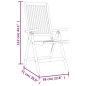vidaXL Juego de comedor para jardín 7 pzas madera maciza de eucalipto vidaXL Juego de comedor para jardín 7 pzas madera maciza de eucalipto