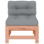 vidaXL Sofá central con cojines madera maciza de abeto de Douglas vidaXL Sofá central con cojines madera maciza de abeto de Douglas