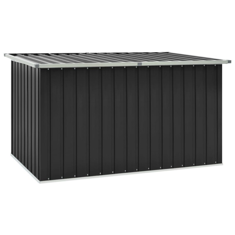 vidaXL Caja de almacenaje para jardín gris antracita 171x99x93 cm vidaXL Caja de almacenaje para jardín gris antracita 171x99x93 cm