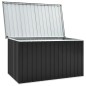 vidaXL Caja de almacenaje para jardín gris antracita 171x99x93 cm vidaXL Caja de almacenaje para jardín gris antracita 171x99x93 cm