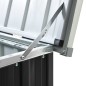 vidaXL Caja de almacenaje para jardín gris antracita 171x99x93 cm vidaXL Caja de almacenaje para jardín gris antracita 171x99x93 cm