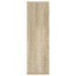 vidaXL Estantería de pared contrachapada roble Sonoma 85x16x52,5 cm vidaXL Estantería de pared contrachapada roble Sonoma 85x16x52,5 cm