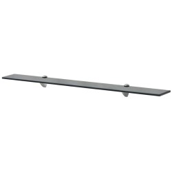 vidaXL Estante flotante de cristal 90x10 cm 8 mm