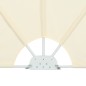 vidaXL Toldo lateral plegable terraza color crema 400x200 cm vidaXL Toldo lateral plegable terraza color crema 400x200 cm