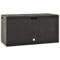 vidaXL Caja de almacenamiento de jardín gris antracita 114x47x60 cm vidaXL Caja de almacenamiento de jardín gris antracita 114x47x60 cm