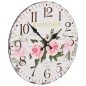 vidaXL Reloj de pared vintage con flores 30 cm vidaXL Reloj de pared vintage con flores 30 cm