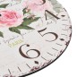 vidaXL Reloj de pared vintage con flores 30 cm vidaXL Reloj de pared vintage con flores 30 cm