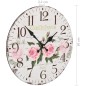 vidaXL Reloj de pared vintage con flores 30 cm vidaXL Reloj de pared vintage con flores 30 cm