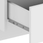 vidaXL Mesitas de noche de pared 2 unidades blanco brillante vidaXL Mesitas de noche de pared 2 unidades blanco brillante