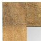 vidaXL Espejo de madera maciza de mango 50x50 cm vidaXL Espejo de madera maciza de mango 50x50 cm
