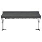 vidaXL Toldo de pie independiente gris antracita 500x300 cm vidaXL Toldo de pie independiente gris antracita 500x300 cm