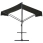 vidaXL Toldo de pie independiente gris antracita 500x300 cm vidaXL Toldo de pie independiente gris antracita 500x300 cm