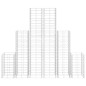 vidaXL Cestas de muro de gaviones alambre galvanizado 6 unidades vidaXL Cestas de muro de gaviones alambre galvanizado 6 unidades