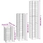 vidaXL Cestas de muro de gaviones alambre galvanizado 6 unidades vidaXL Cestas de muro de gaviones alambre galvanizado 6 unidades