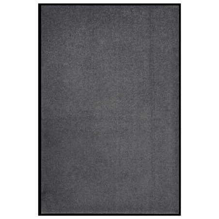 vidaXL Felpudo gris antracita 80x120 cm
