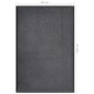 vidaXL Felpudo gris antracita 80x120 cm