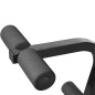 vidaXL Banco de pesas de gimnasio negro vidaXL Banco de pesas de gimnasio negro