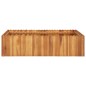 vidaXL Arriate de madera maciza de acacia 100x100x25 cm vidaXL Arriate de madera maciza de acacia 100x100x25 cm
