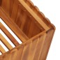 vidaXL Arriate de madera maciza de acacia 100x100x25 cm vidaXL Arriate de madera maciza de acacia 100x100x25 cm