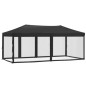vidaXL Carpa para fiestas plegable con paredes gris antracita 3x6 m vidaXL Carpa para fiestas plegable con paredes gris antracita 3x6 m