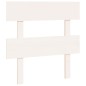 vidaXL Cabecero de cama madera maciza de pino blanco 93,5x3x81 cm vidaXL Cabecero de cama madera maciza de pino blanco 93,5x3x81 cm
