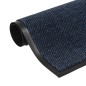 vidaXL Alfombra de entrada rectangular de nudo 40x60 cm azul vidaXL Alfombra de entrada rectangular de nudo 40x60 cm azul