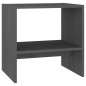 vidaXL Mesita de noche madera maciza de mango gris 40x30,5x40 cm vidaXL Mesita de noche madera maciza de mango gris 40x30,5x40 cm