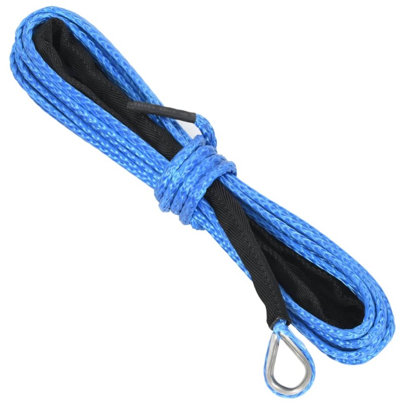vidaXL Cable de cabrestante azul 5 mm x 9 m vidaXL Cable de cabrestante azul 5 mm x 9 m