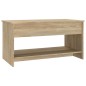 vidaXL Mesa de centro madera contrachapada roble Sonoma 102x50x52,5 cm vidaXL Mesa de centro madera contrachapada roble Sonoma 102x50x52,5 cm