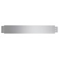 vidaXL Set 5 paneles divisorios flexibles acero galvanizado 100x14 cm