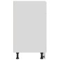 vidaXL Armario inferior madera ingeniería blanco brillo 80x46x81,5cm vidaXL Armario inferior madera ingeniería blanco brillo 80x46x81,5cm