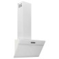 vidaXL Campana extractora pared acero y vidrio templado blanco 60 cm vidaXL Campana extractora pared acero y vidrio templado blanco 60 cm