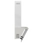 vidaXL Campana extractora pared acero y vidrio templado blanco 60 cm vidaXL Campana extractora pared acero y vidrio templado blanco 60 cm