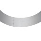 vidaXL Set 5 paneles divisorios flexibles acero galvanizado 100x14 cm