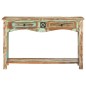 vidaXL Mesa consola madera maciza reciclada 120x40x75 cm vidaXL Mesa consola madera maciza reciclada 120x40x75 cm