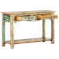 vidaXL Mesa consola madera maciza reciclada 120x40x75 cm vidaXL Mesa consola madera maciza reciclada 120x40x75 cm