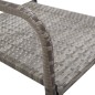 vidaXL Set comedor jardín 7 pzas ratán sintético gris antracita y gris vidaXL Set comedor jardín 7 pzas ratán sintético gris antracita y gris