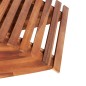 vidaXL Tumbona mecedora de madera de acacia vidaXL Tumbona mecedora de madera de acacia