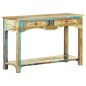 vidaXL Mesa consola madera maciza reciclada 120x40x75 cm vidaXL Mesa consola madera maciza reciclada 120x40x75 cm