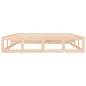 vidaXL Estructura de cama de madera maciza 160x200 cm vidaXL Estructura de cama de madera maciza 160x200 cm