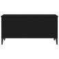 vidaXL Mesa de centro madera contrachapada negro 90x44,5x45 cm vidaXL Mesa de centro madera contrachapada negro 90x44,5x45 cm