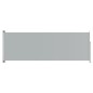 vidaXL Toldo lateral retráctil para patio gris 220x600 cm vidaXL Toldo lateral retráctil para patio gris 220x600 cm