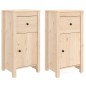 vidaXL Aparadores 2 uds madera maciza de pino 40x35x80 cm vidaXL Aparadores 2 uds madera maciza de pino 40x35x80 cm