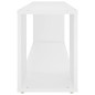 vidaXL Mueble para TV madera contrachapada blanco 100x24x32 cm vidaXL Mueble para TV madera contrachapada blanco 100x24x32 cm